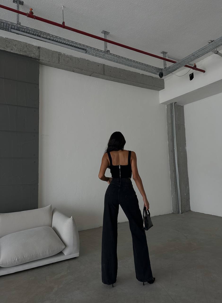 LORA BLACK DENIM