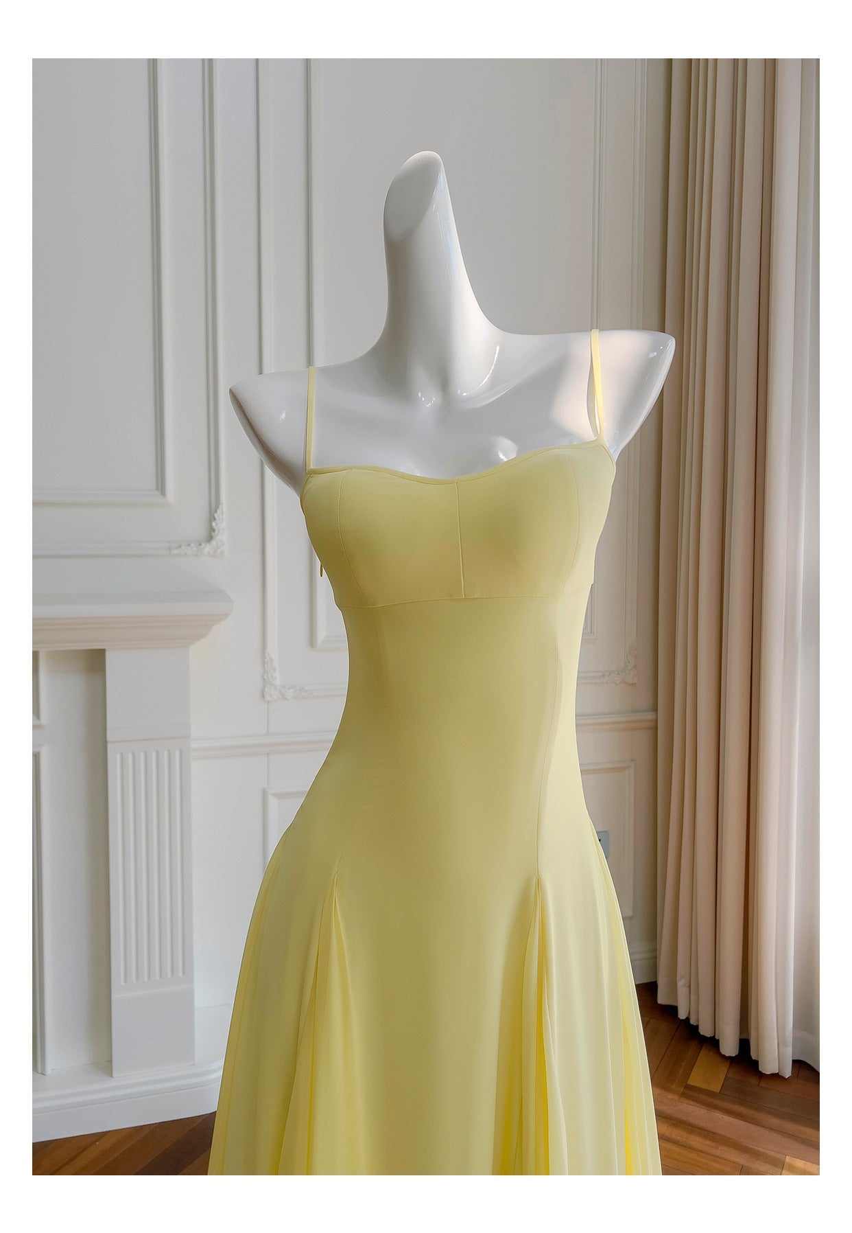 SOFT POWER DRESS - YELLOW