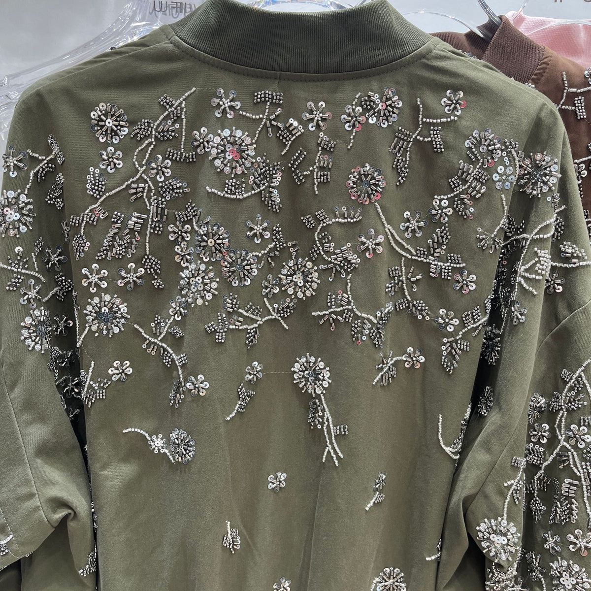 THE VERONA EMBELLISHED BOMBER