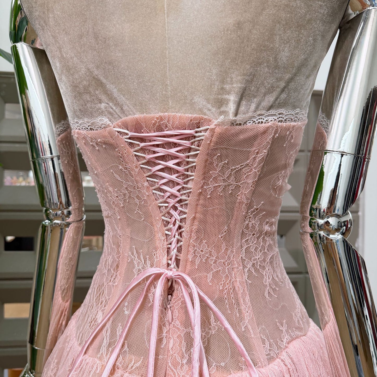 ÉLISE LACE DRESS - PINK