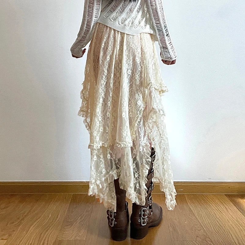 THE LACY SKIRT