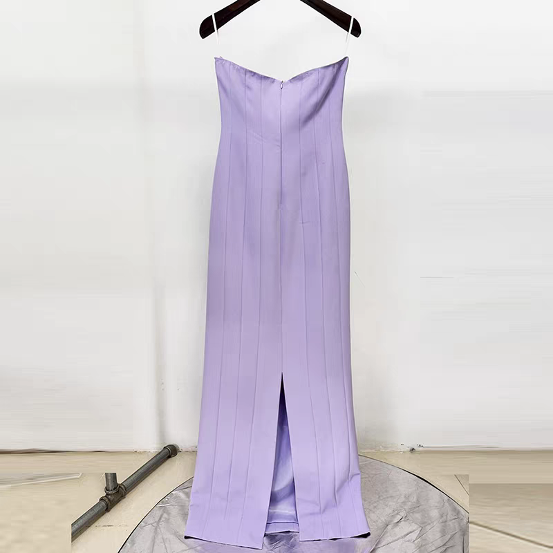 LAVENDER CASCADE DRESS