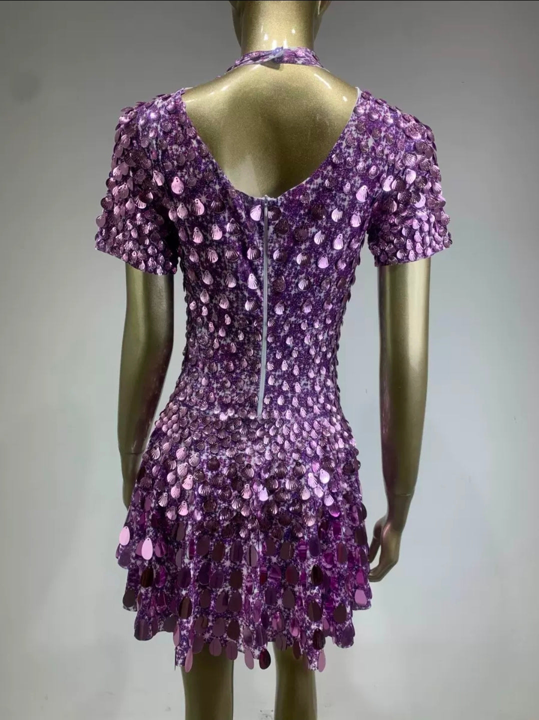 ÉLYSÉE EMBELLISHED MINI - PURPLE