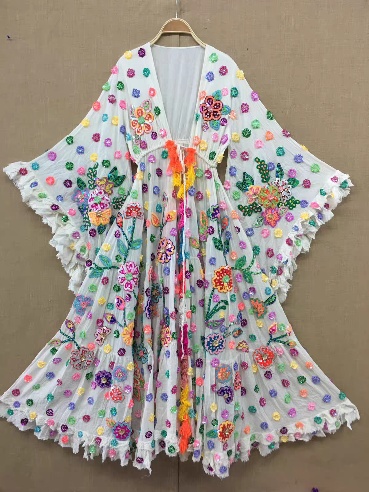 FIORELLA EMBELLISHED KIMONO