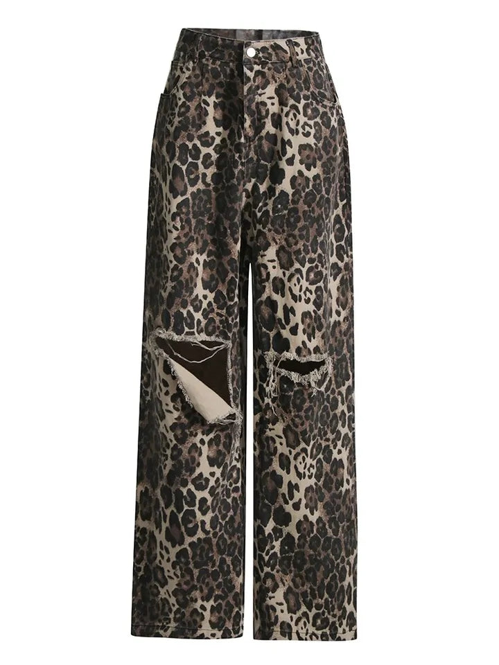 LEOPARD LOVE JEANS