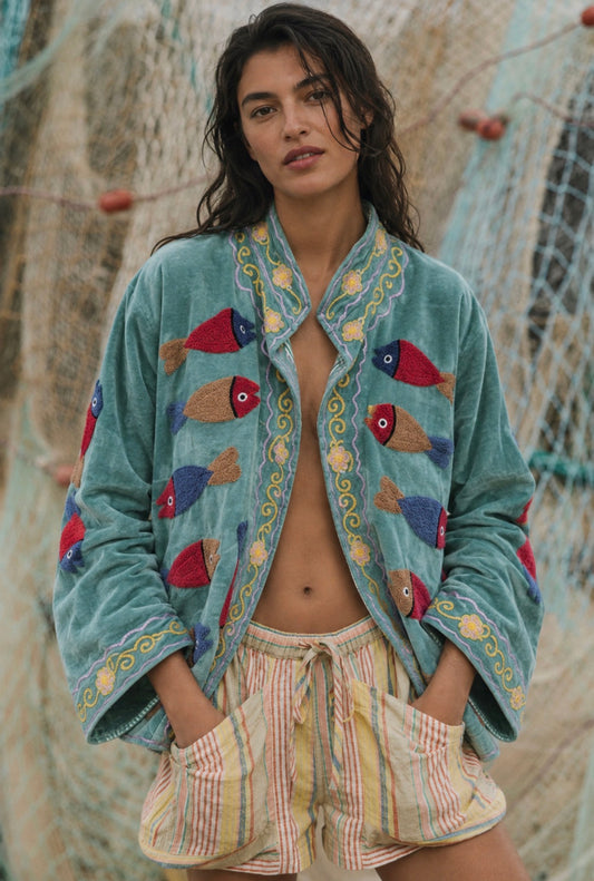HOOKED ON YOU KIMONO