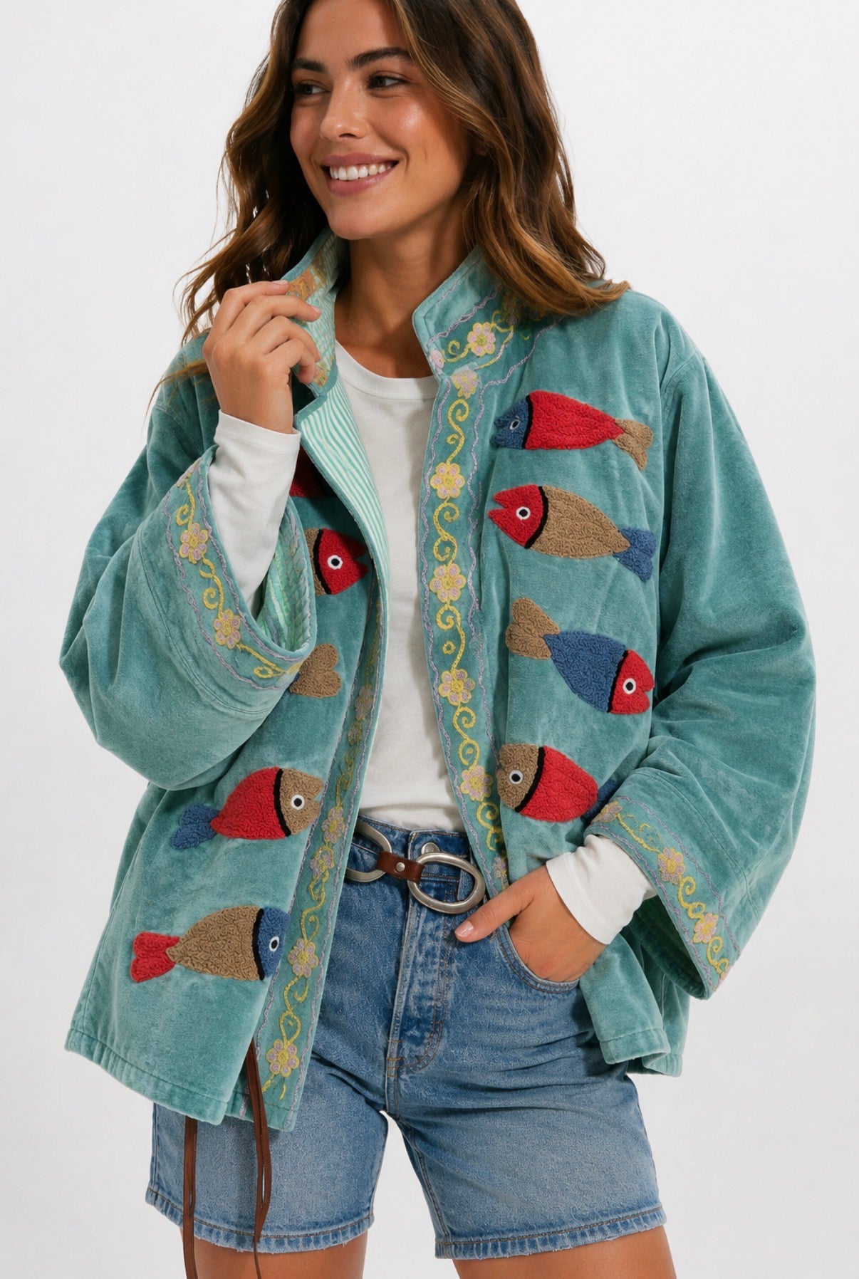 HOOKED ON YOU KIMONO