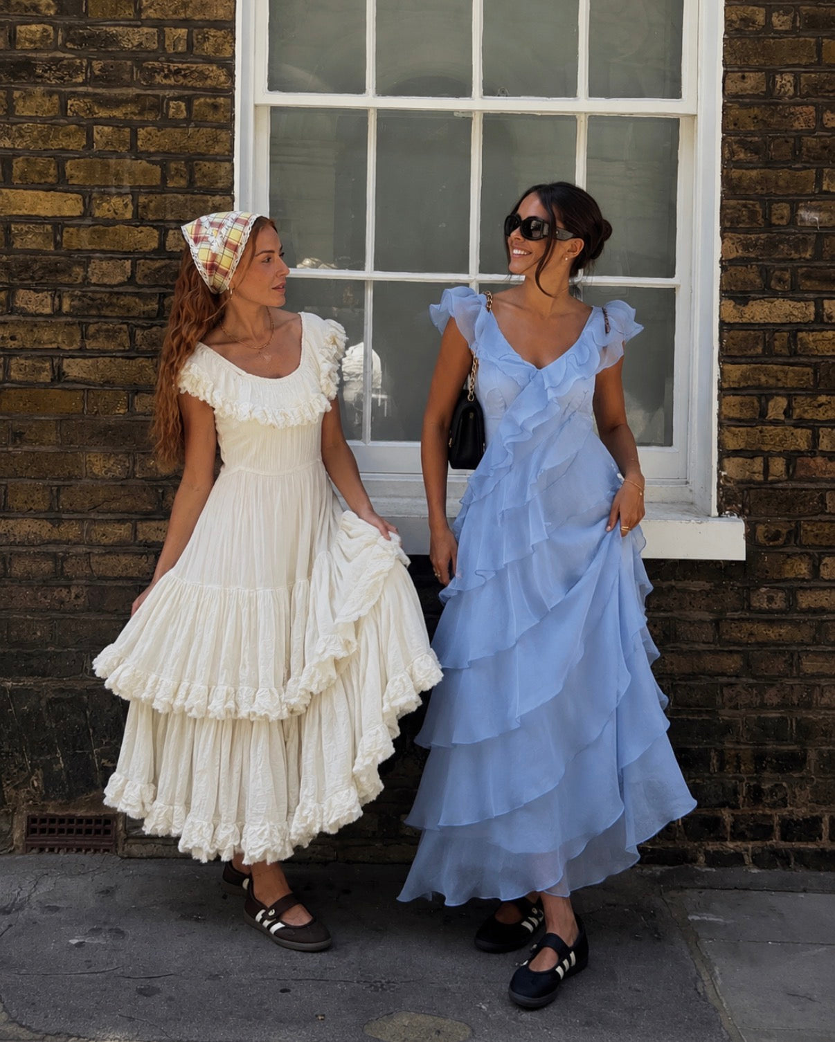SOLENNE DRESS - BLUE