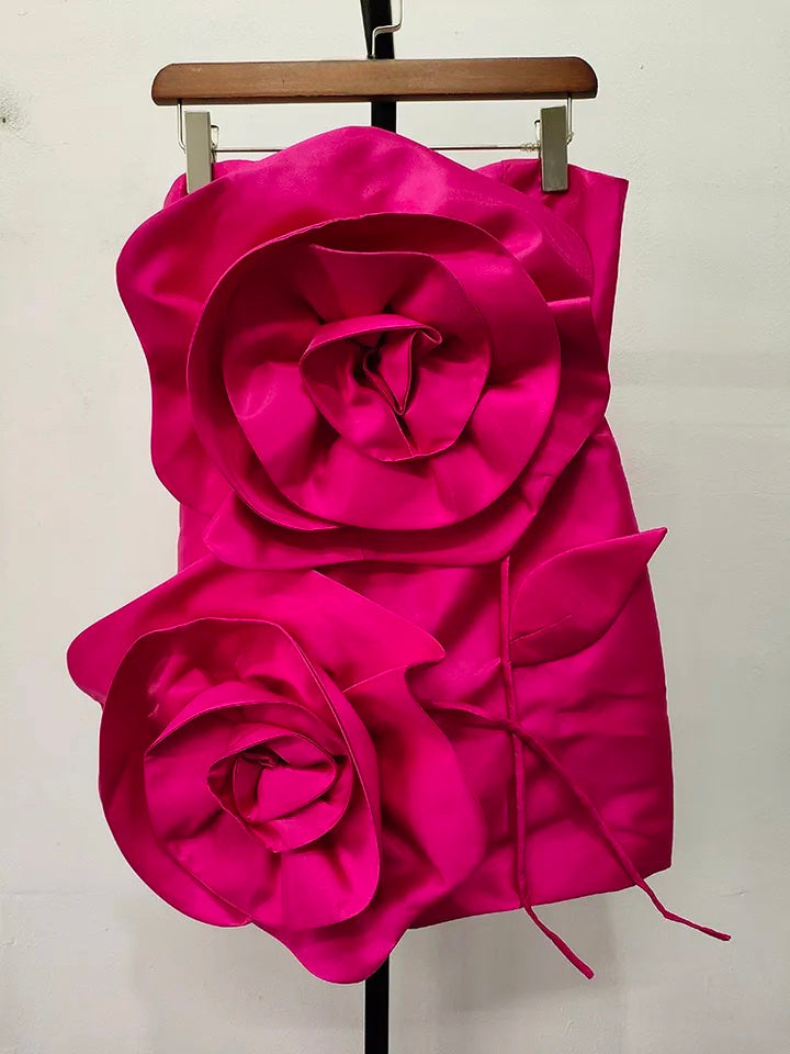 SWEETHEART STRAPLESS MINI DRESS
