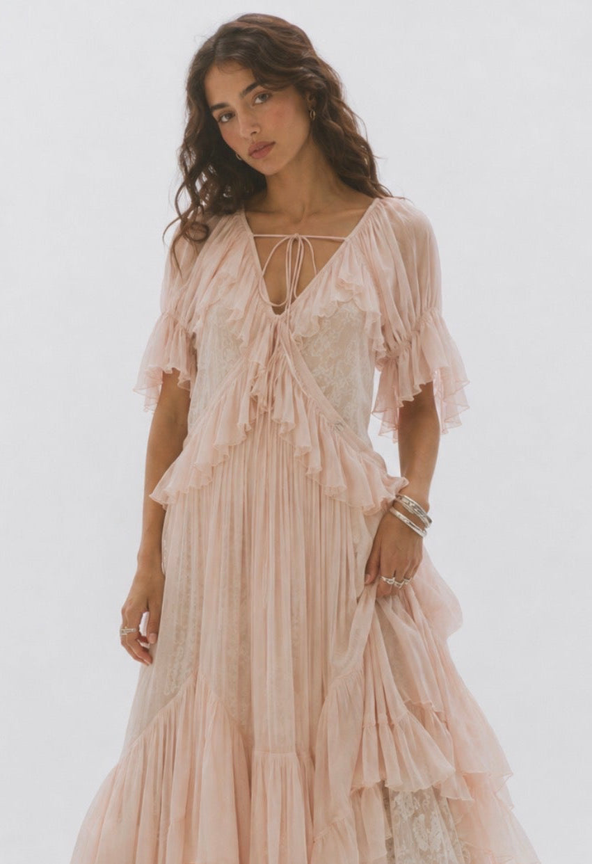 LOVE ME SLOWLY MAXI DRESS