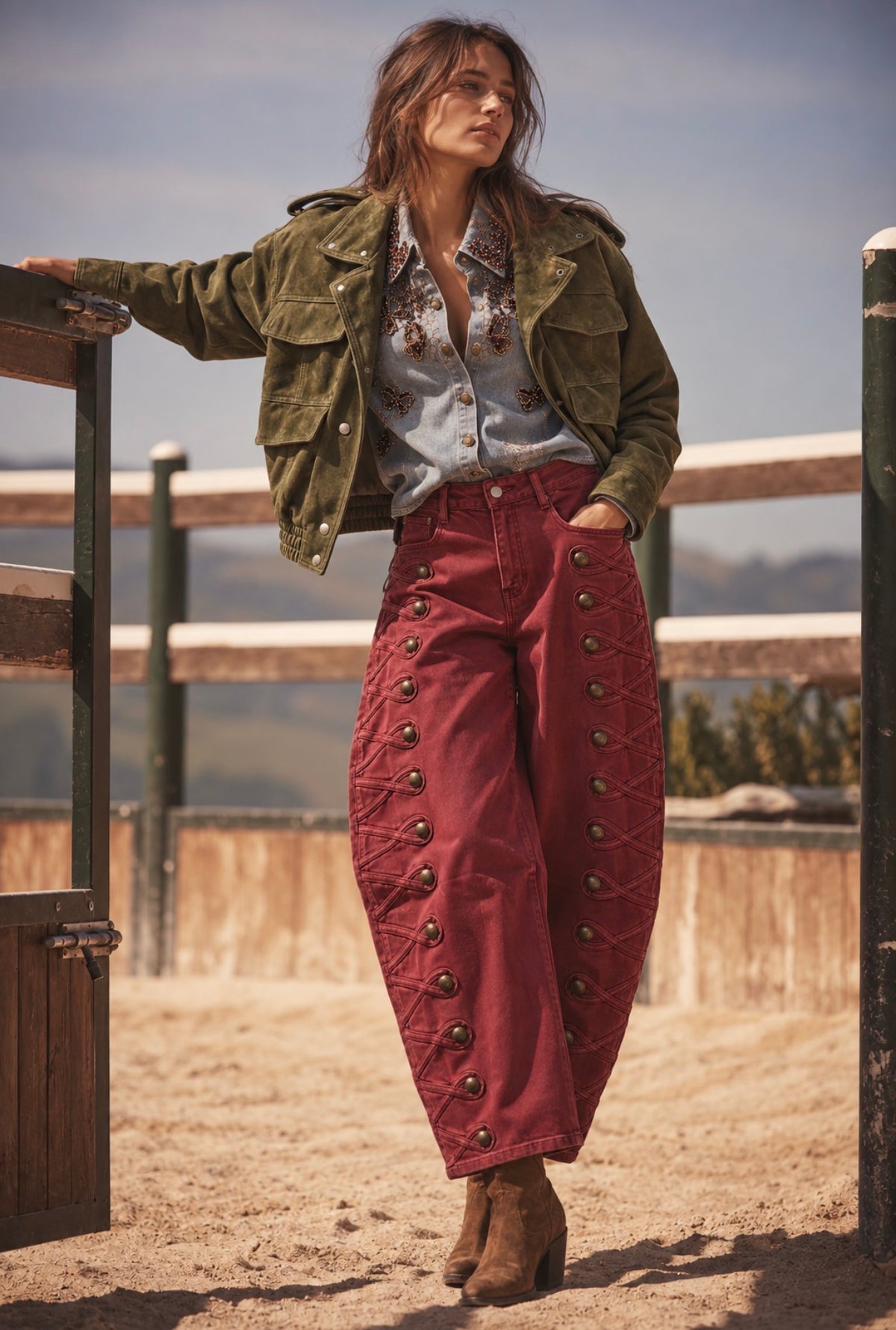 GOOD TO GO GENUINE SUEDE JACKET
