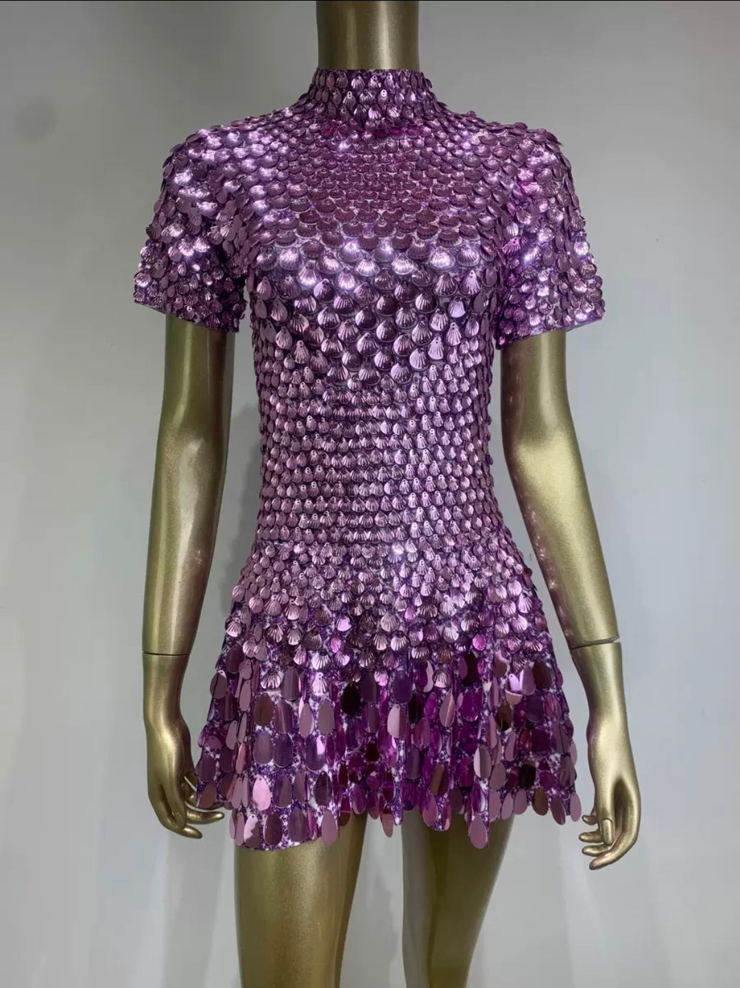 ÉLYSÉE EMBELLISHED MINI - PURPLE