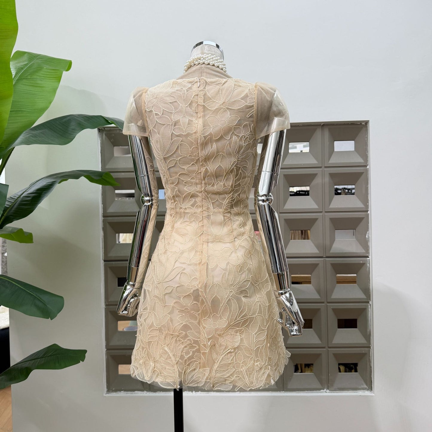 ELOWEN DRESS - IVORY