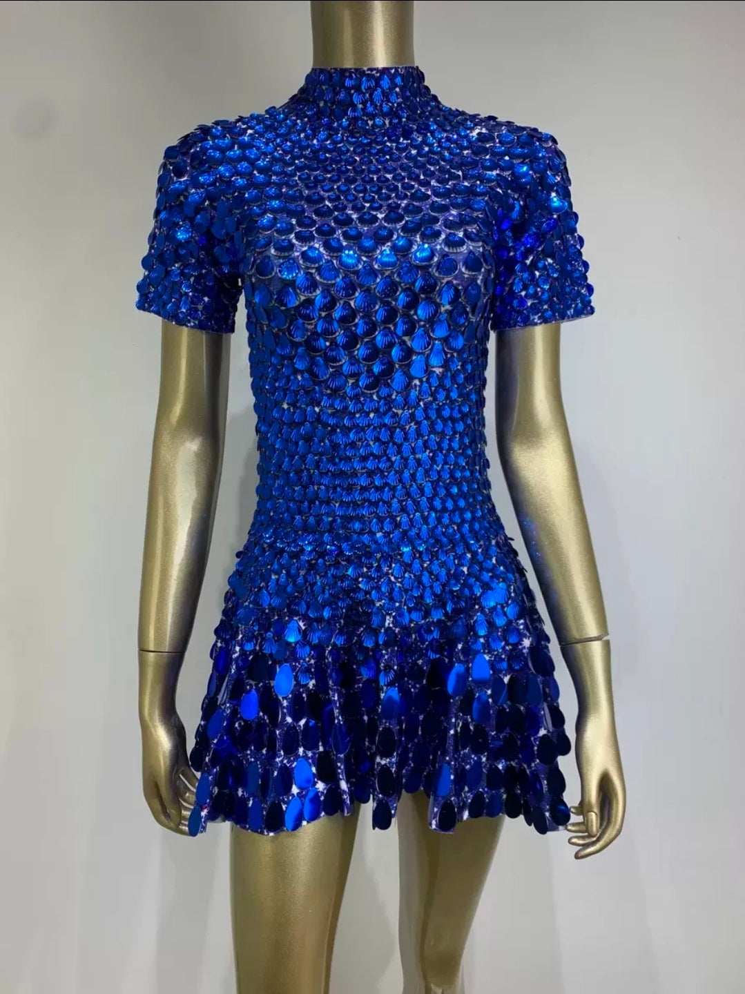 ÉLYSÉE EMBELLISHED MINI - ROYAL BLUE