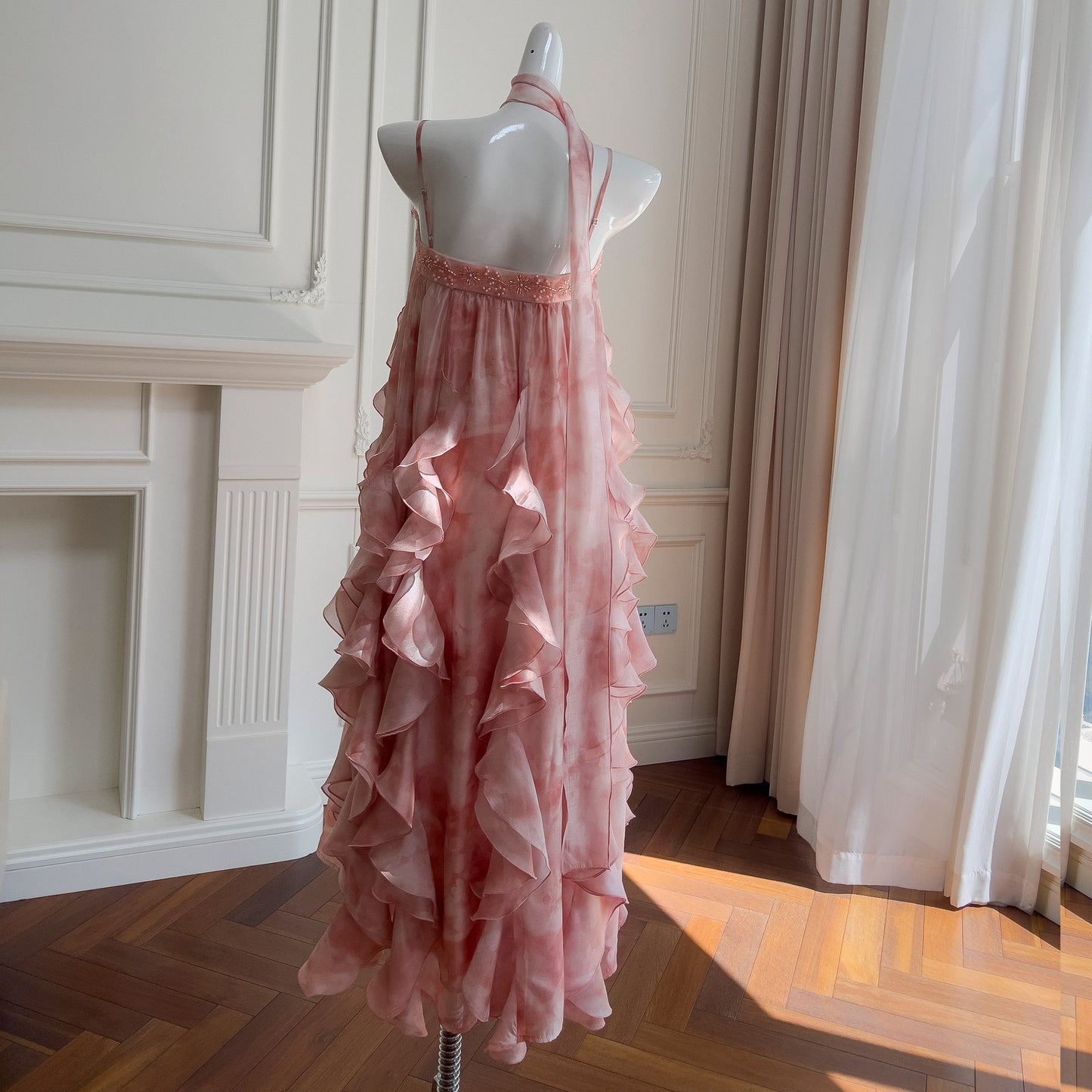 ROSÉ WHISPER DRESS