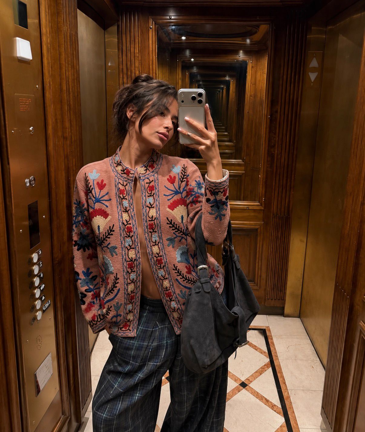 THE ROSELLE EMBROIDERED JACKET