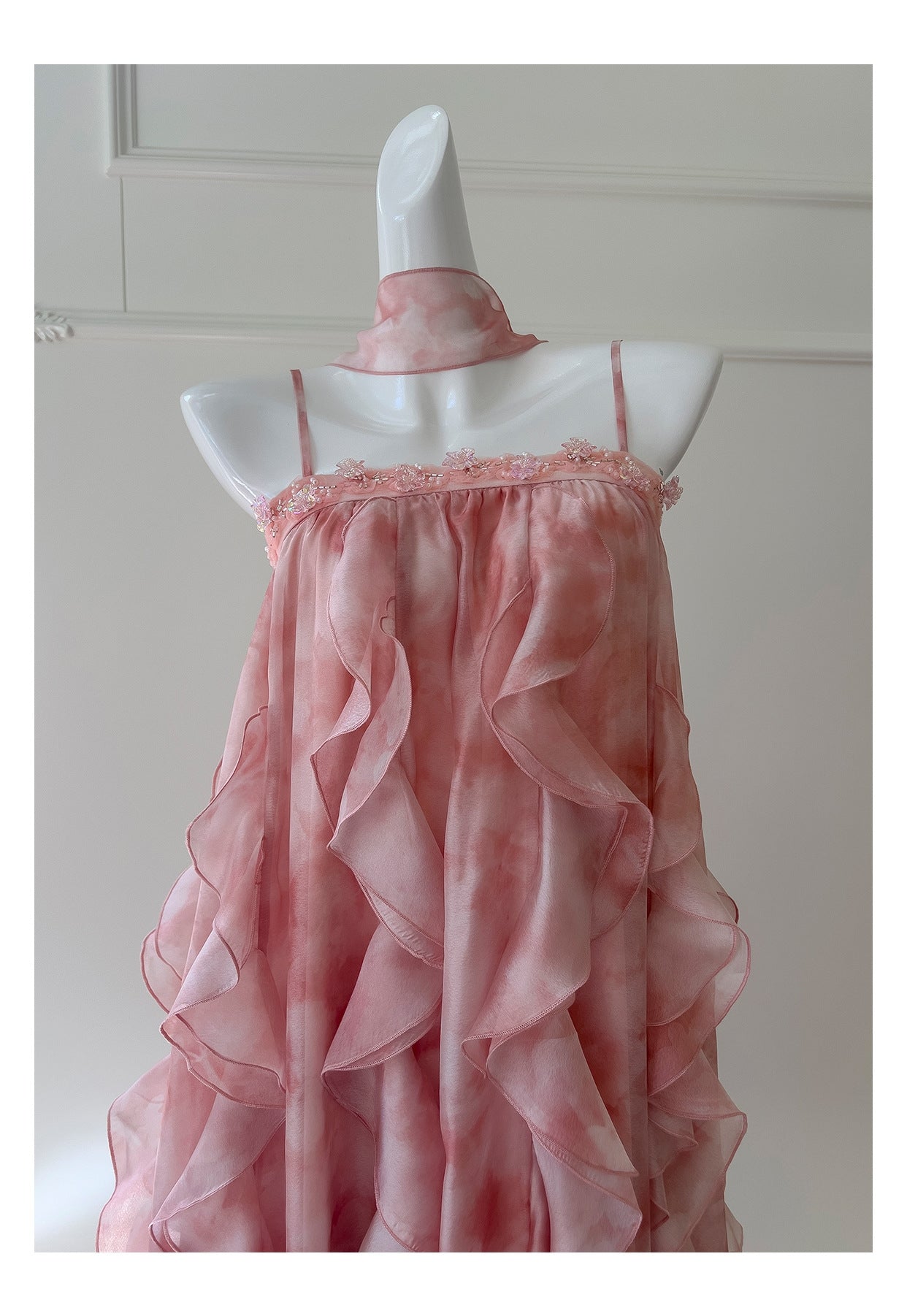 ROSÉ WHISPER DRESS