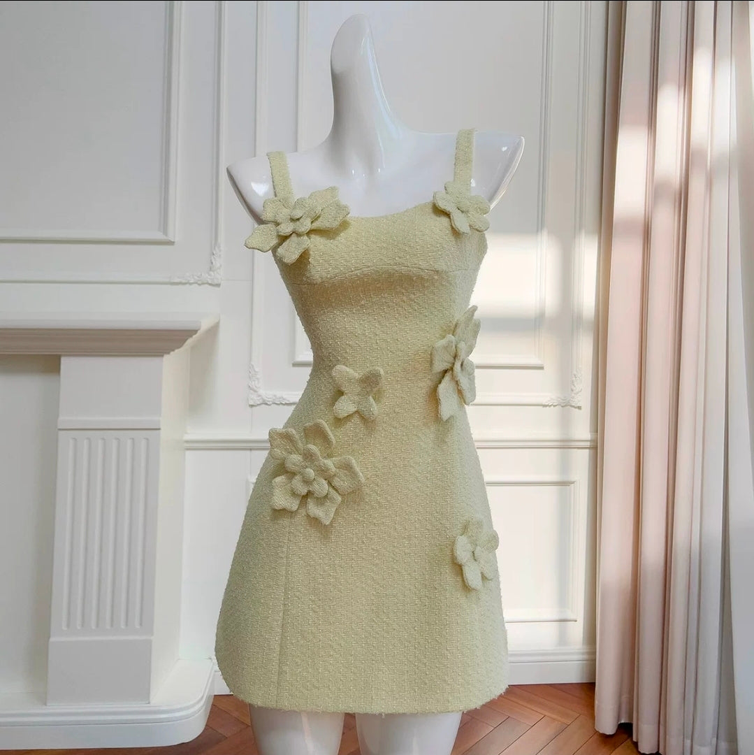 FLEUR TWEED MINI DRESS