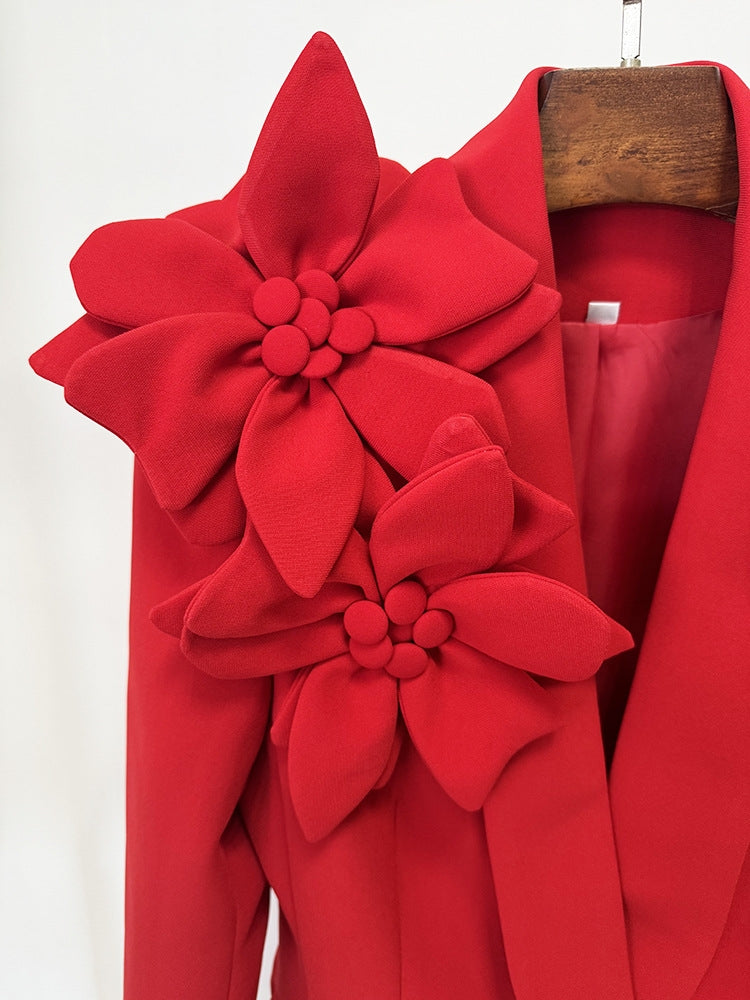 SCARLET BLOOM SUIT