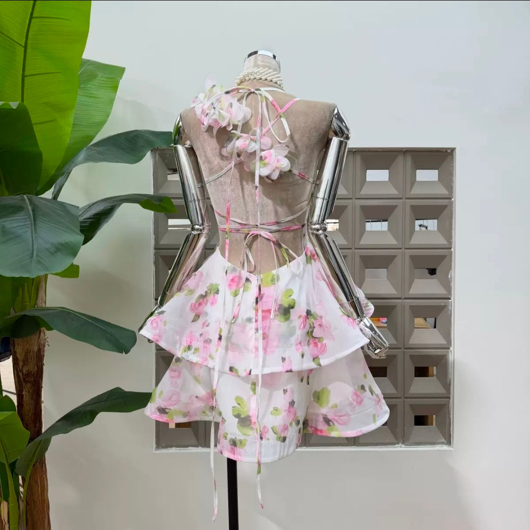CHERRY BLOSSOM MUSE DRESS