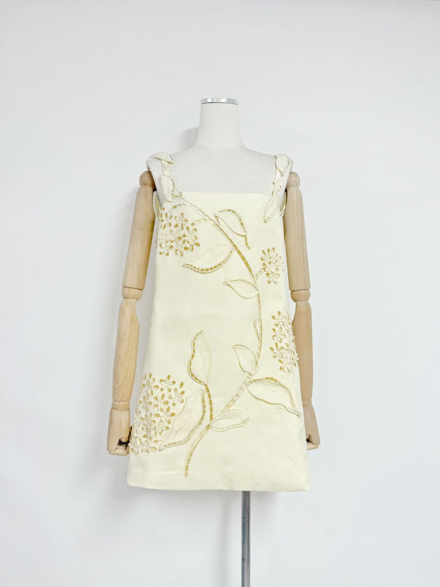 BOTANICAL MUSE DRESS - IVORY