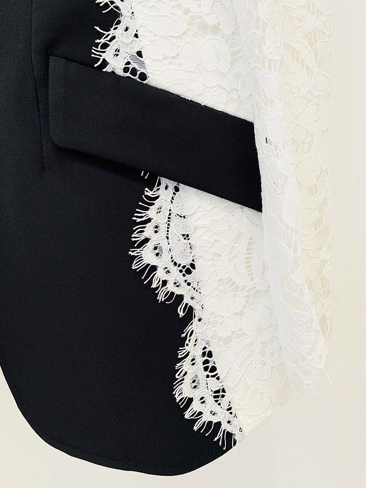 NOIR LACE BLAZER