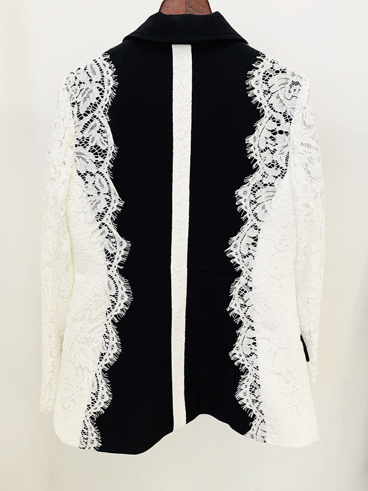 NOIR LACE BLAZER