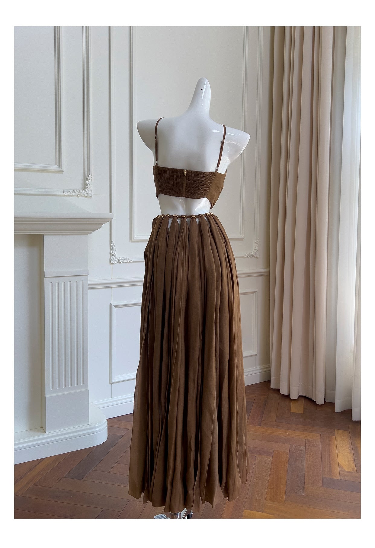 THE BRONZE GODDESS DRESS