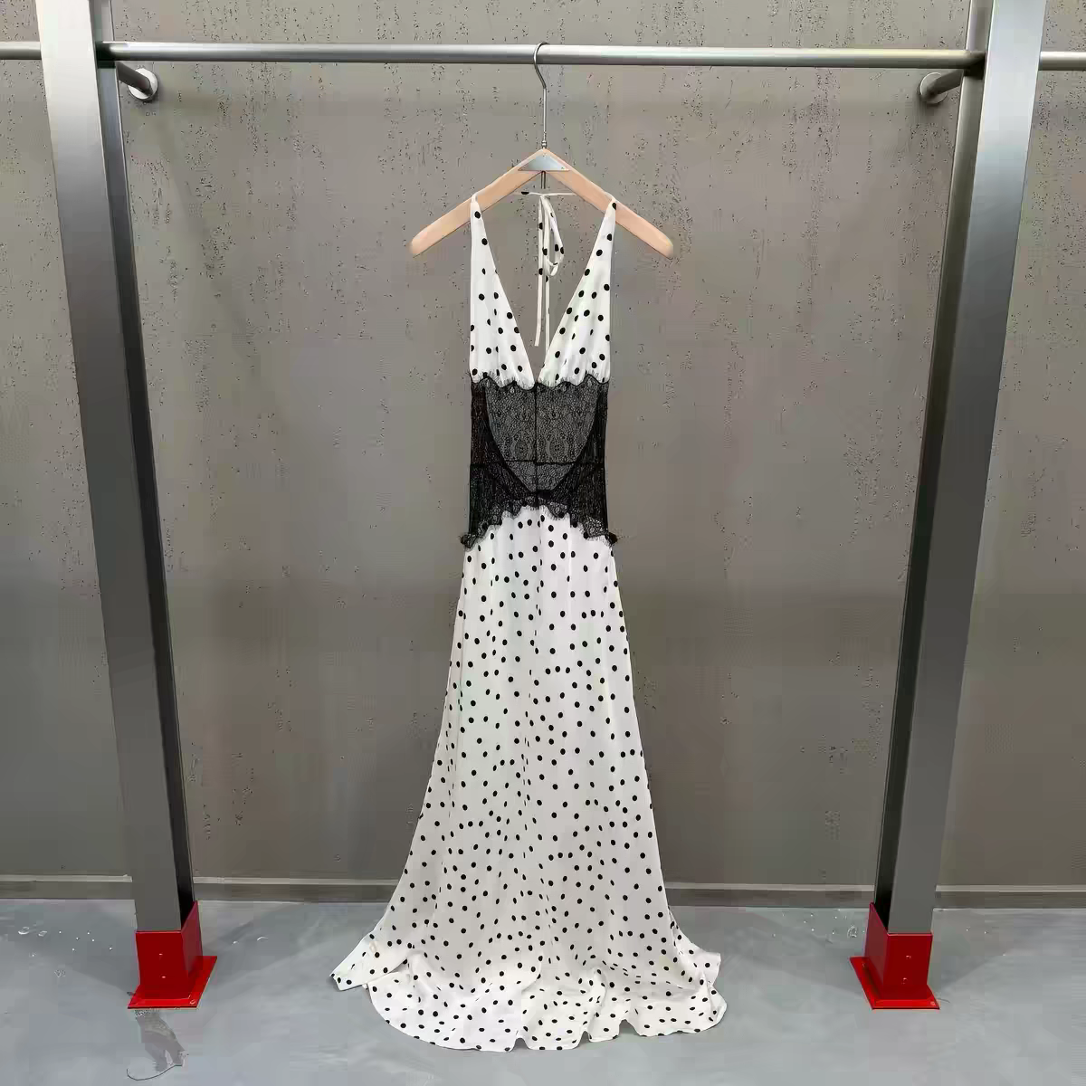 AMALFI POLKA DRESS