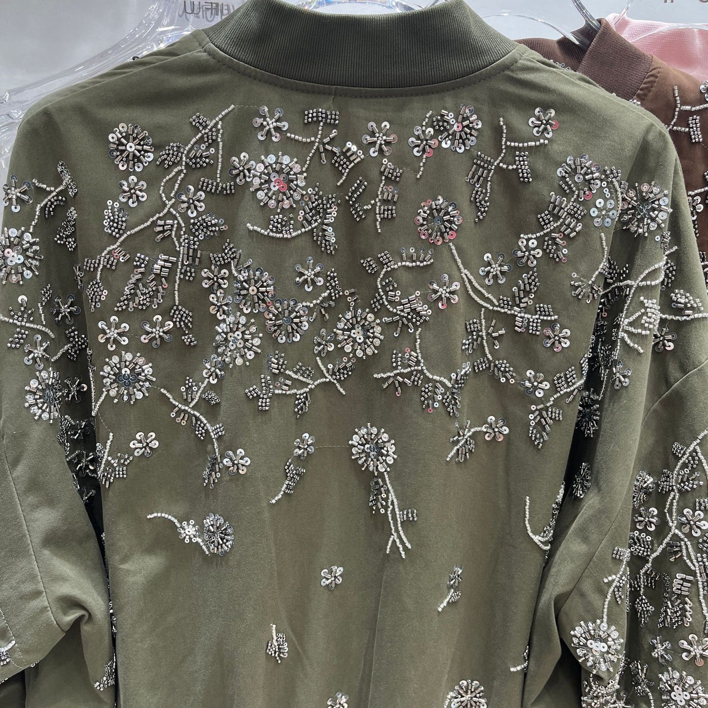 THE VERONA EMBELLISHED BOMBER