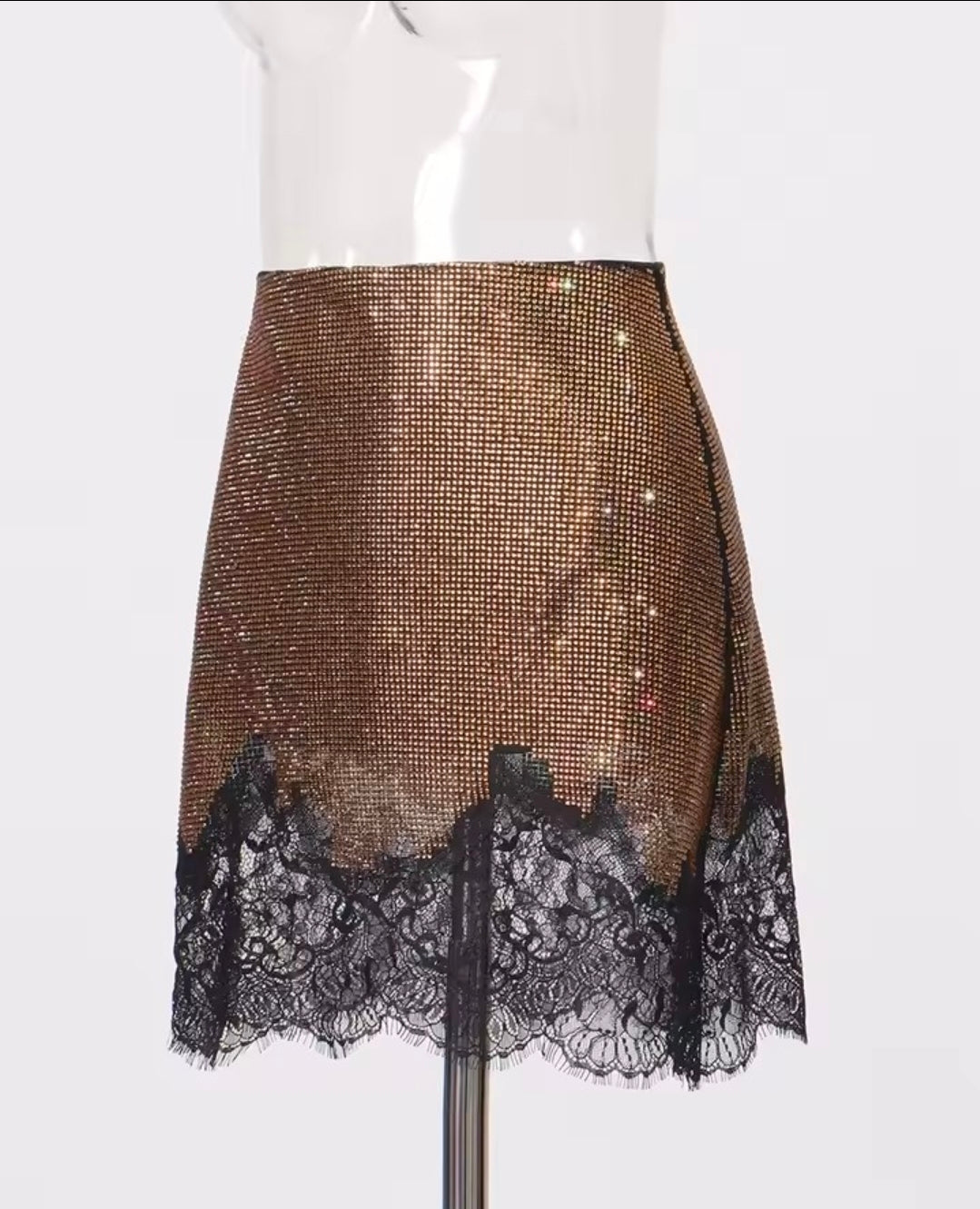 MIDNIGHT GOLD SKIRT