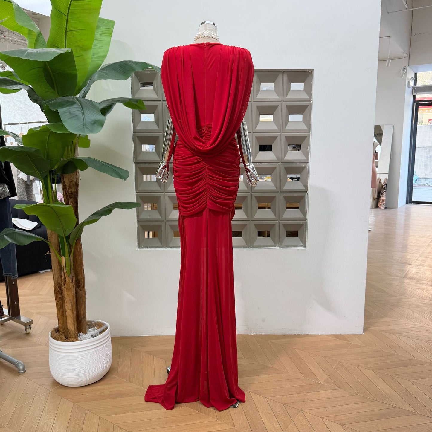 SCARLET MIRAGE DRESS