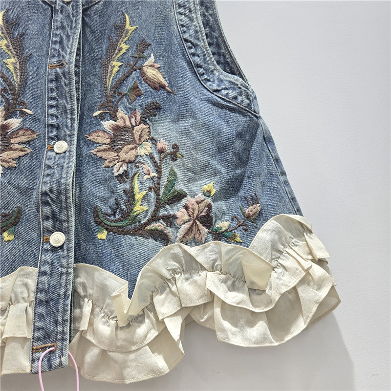 BOTANICA RUFFLE VEST