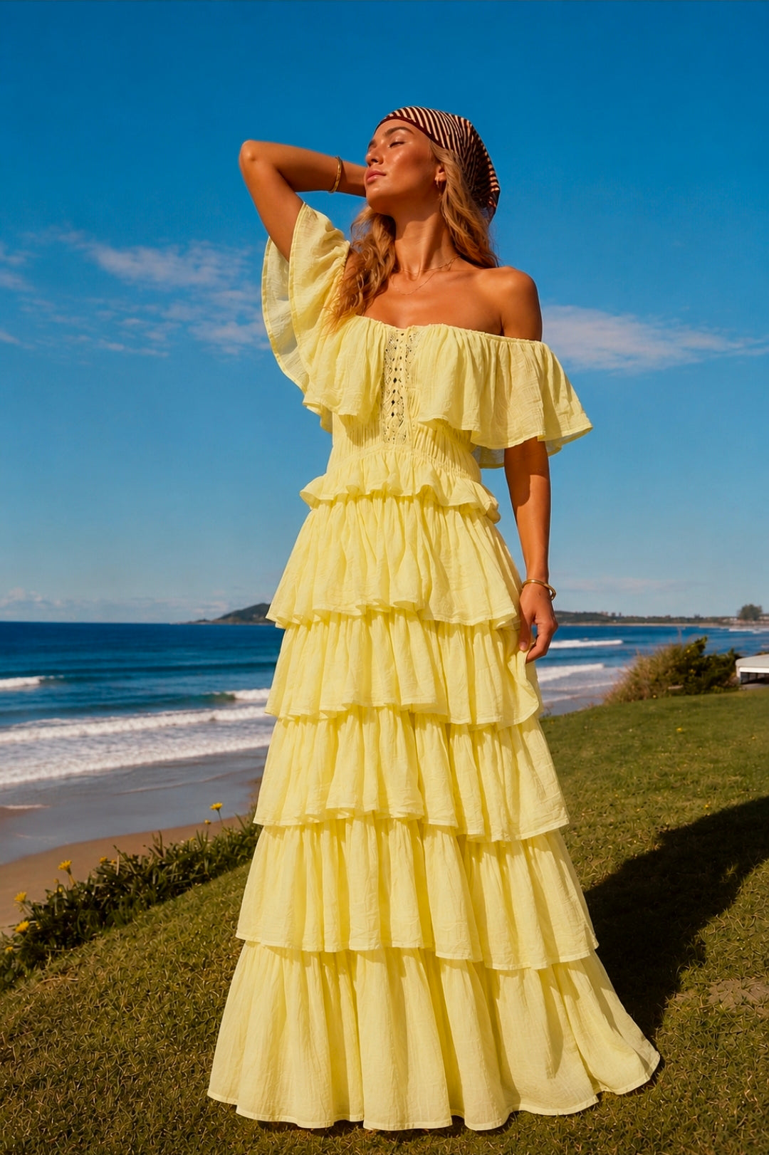 LIMONCELLO RUFFLE MAXI