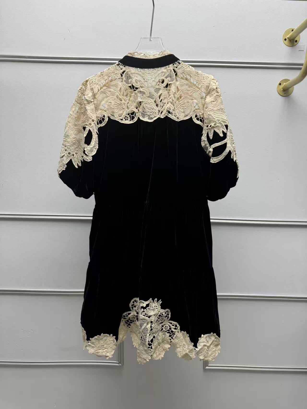THE MIDNIGHT LACE DRESS