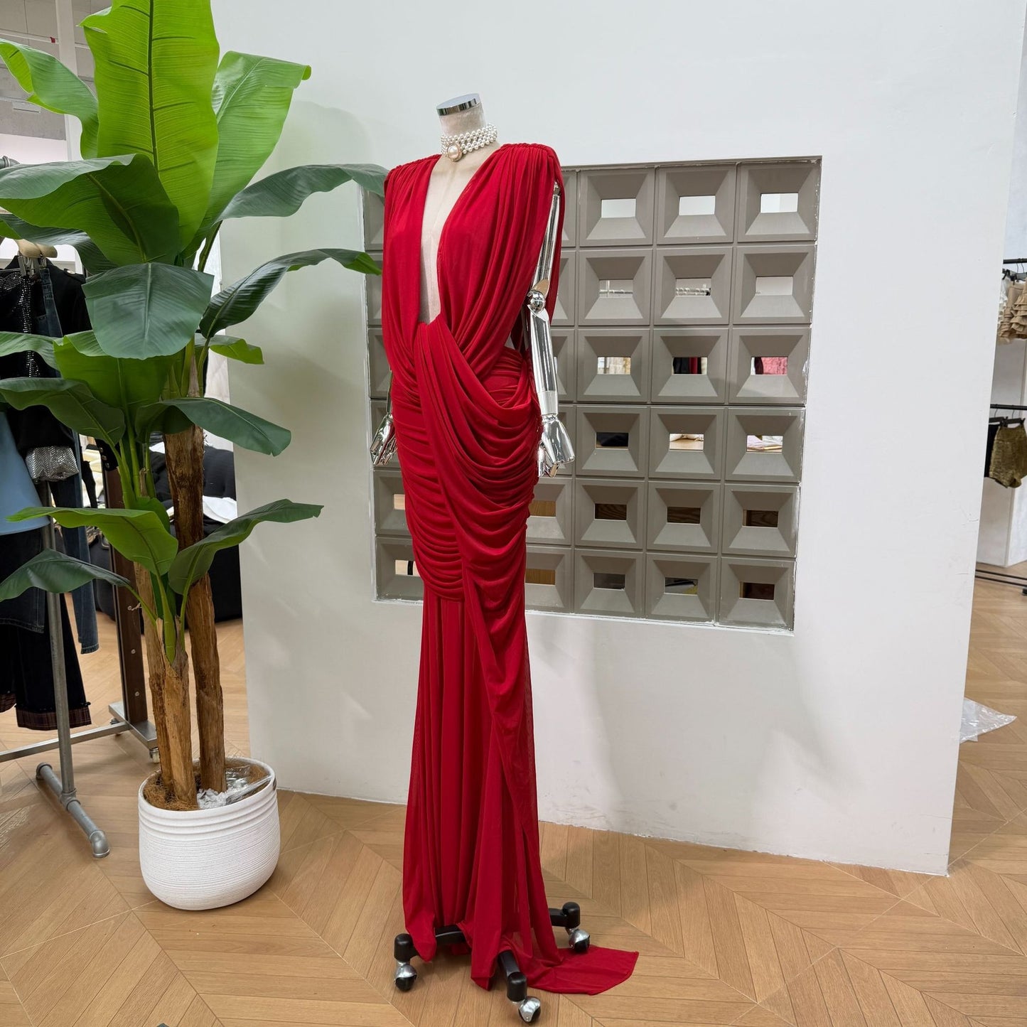SCARLET MIRAGE DRESS