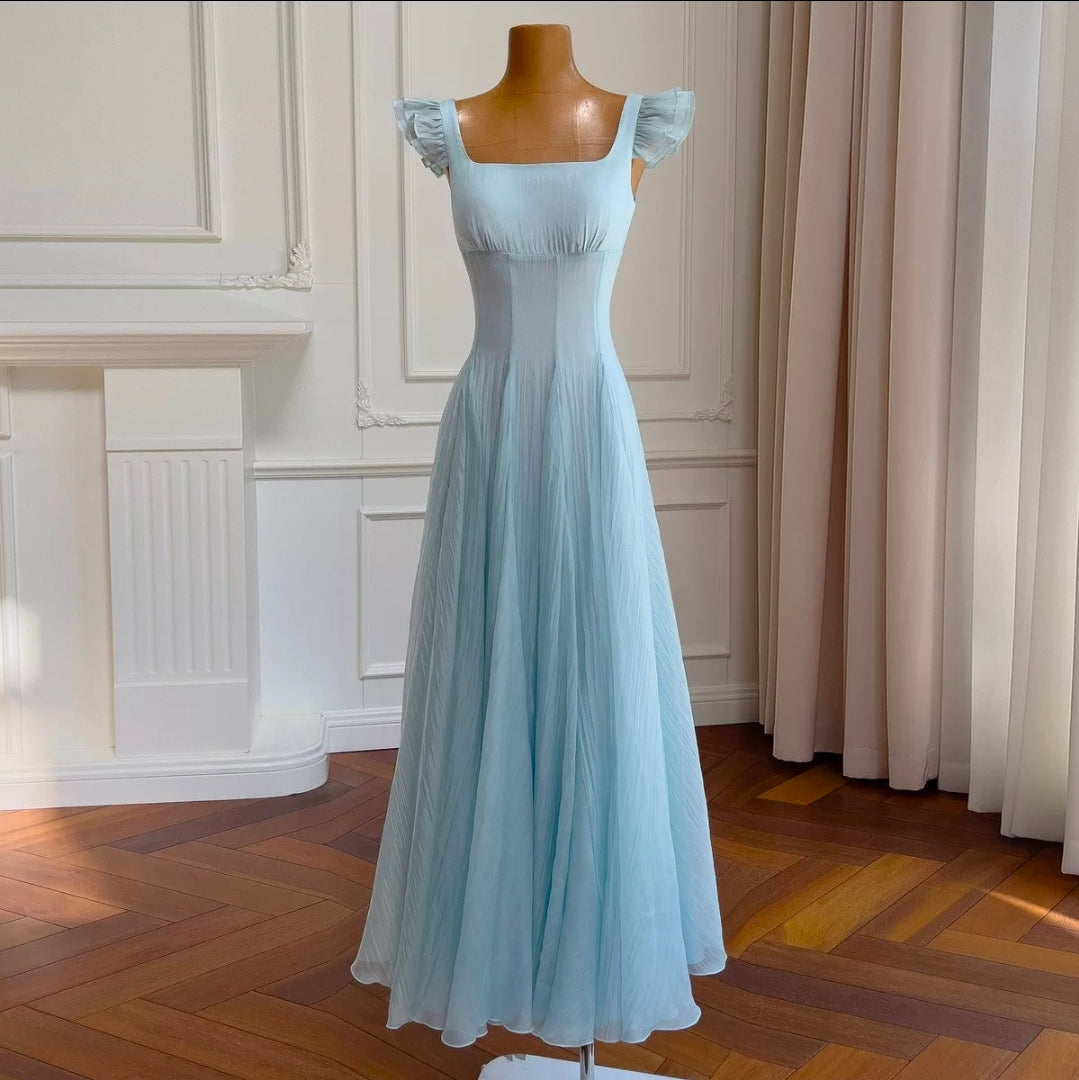 ISELLE DRESS - BLUE