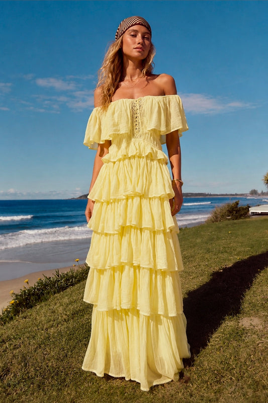 LIMONCELLO RUFFLE MAXI