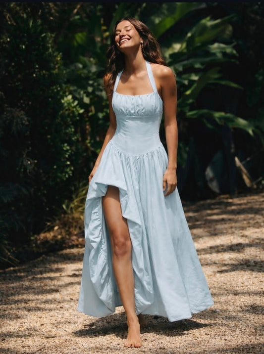 THE SERAPHINA DRESS- BLUE