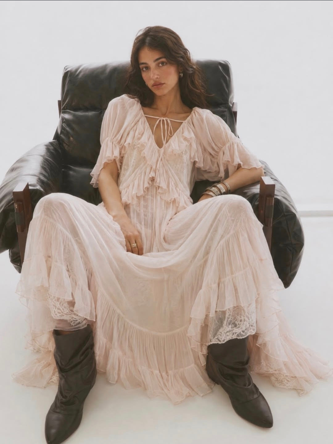THE SERAPHINA LACE MAXI