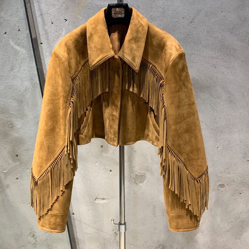 THE CALISTA SUEDE JACKET
