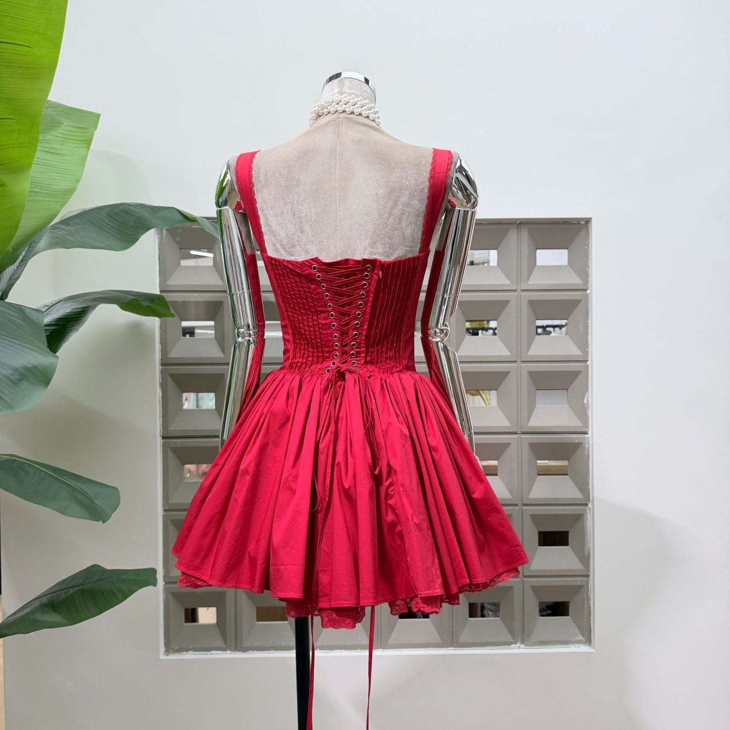 CRIMSON BELLE DRESS