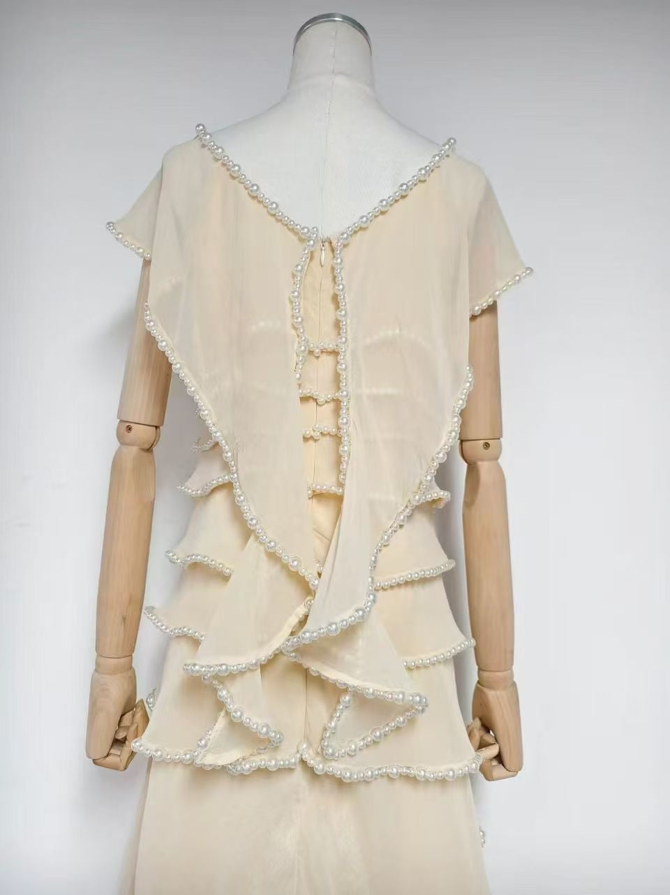PEARL CASCADE DRESS