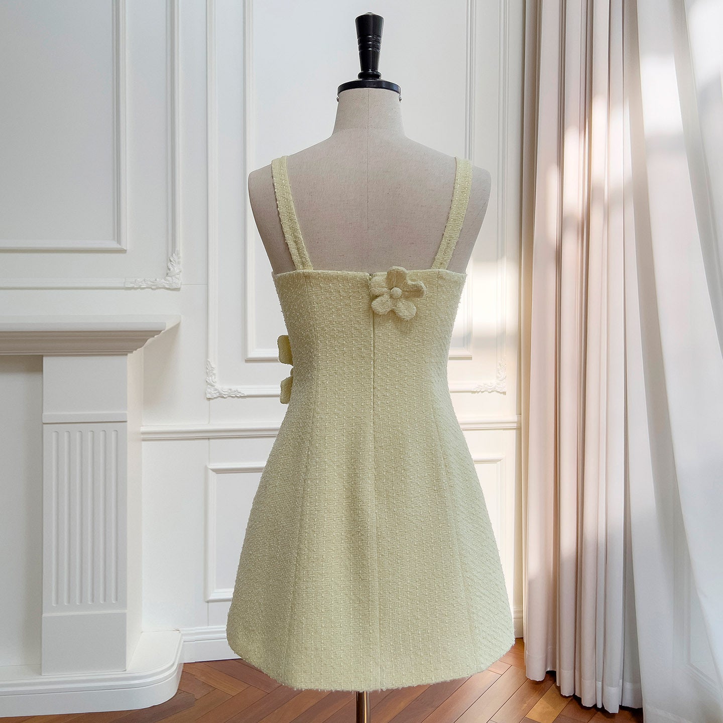 FLEUR TWEED MINI DRESS