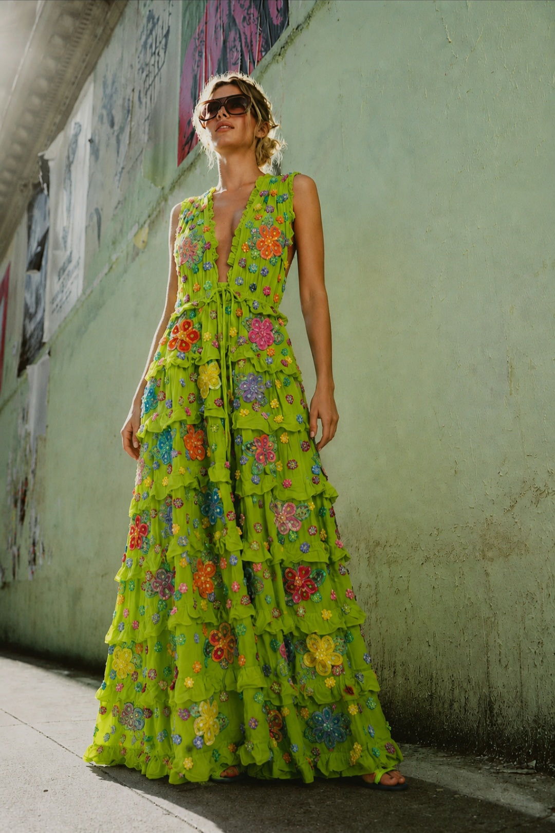THE FLORABELLA EMBELLISHED DRESS