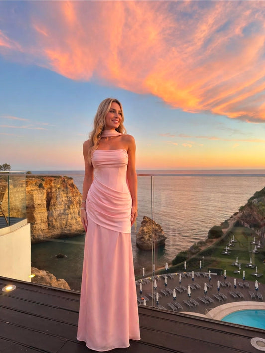AURORA BLUSH DRESS