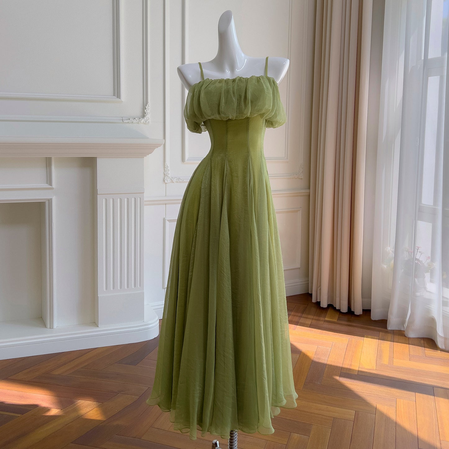 LIME AURA DRESS