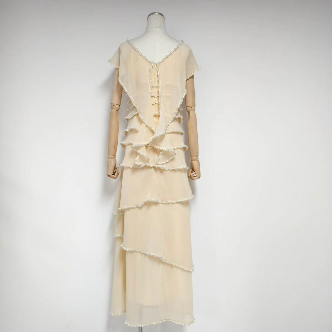 PEARL CASCADE DRESS