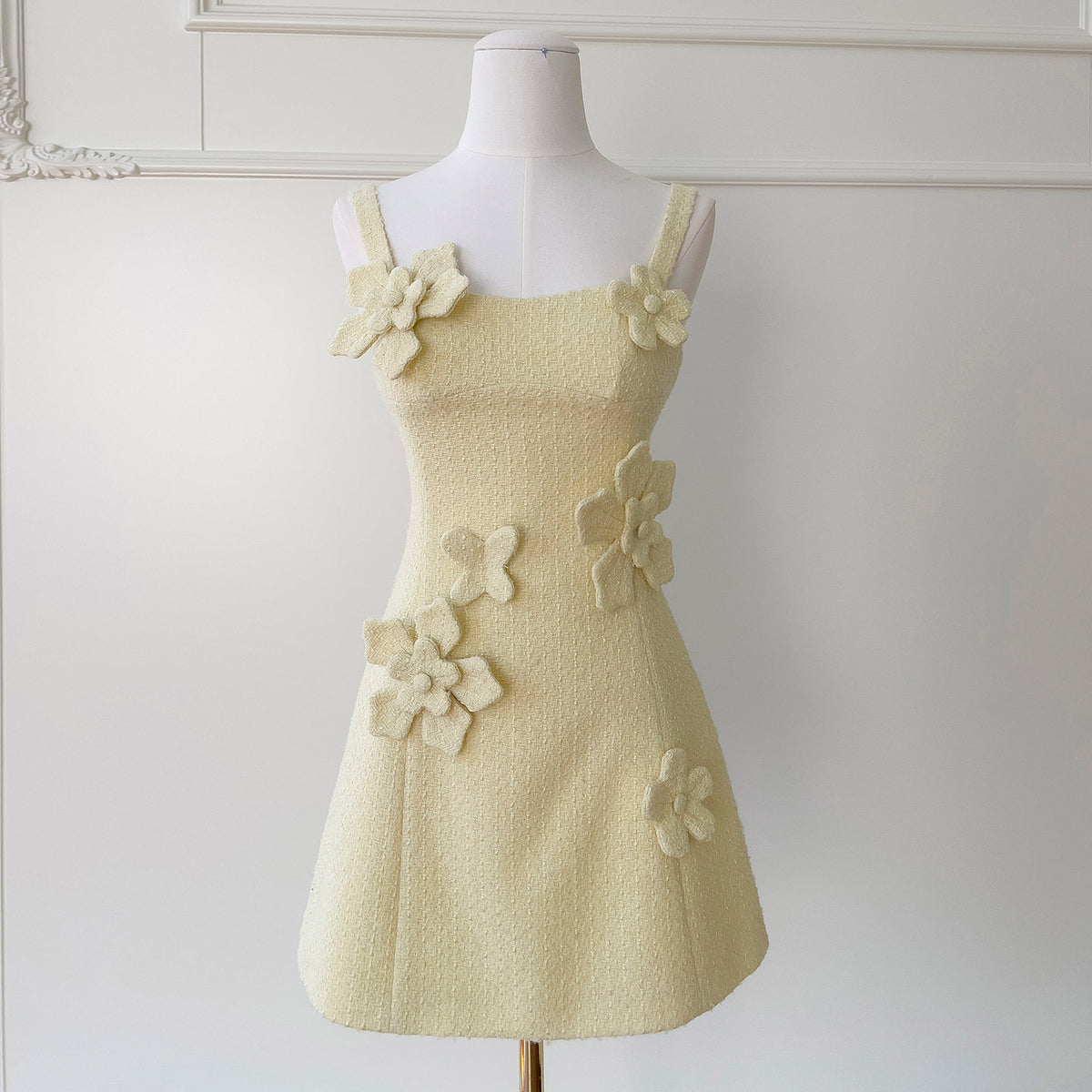 FLEUR TWEED MINI DRESS