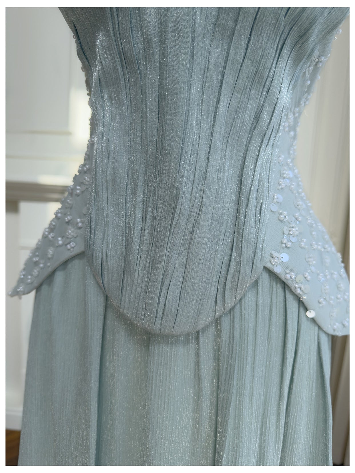 FROSTED PETAL DRESS